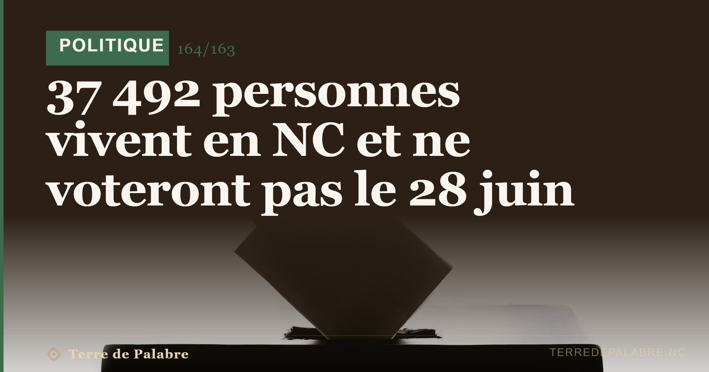 Qui vote le 28 juin ? Le corps électoral calédonien, expliqué
