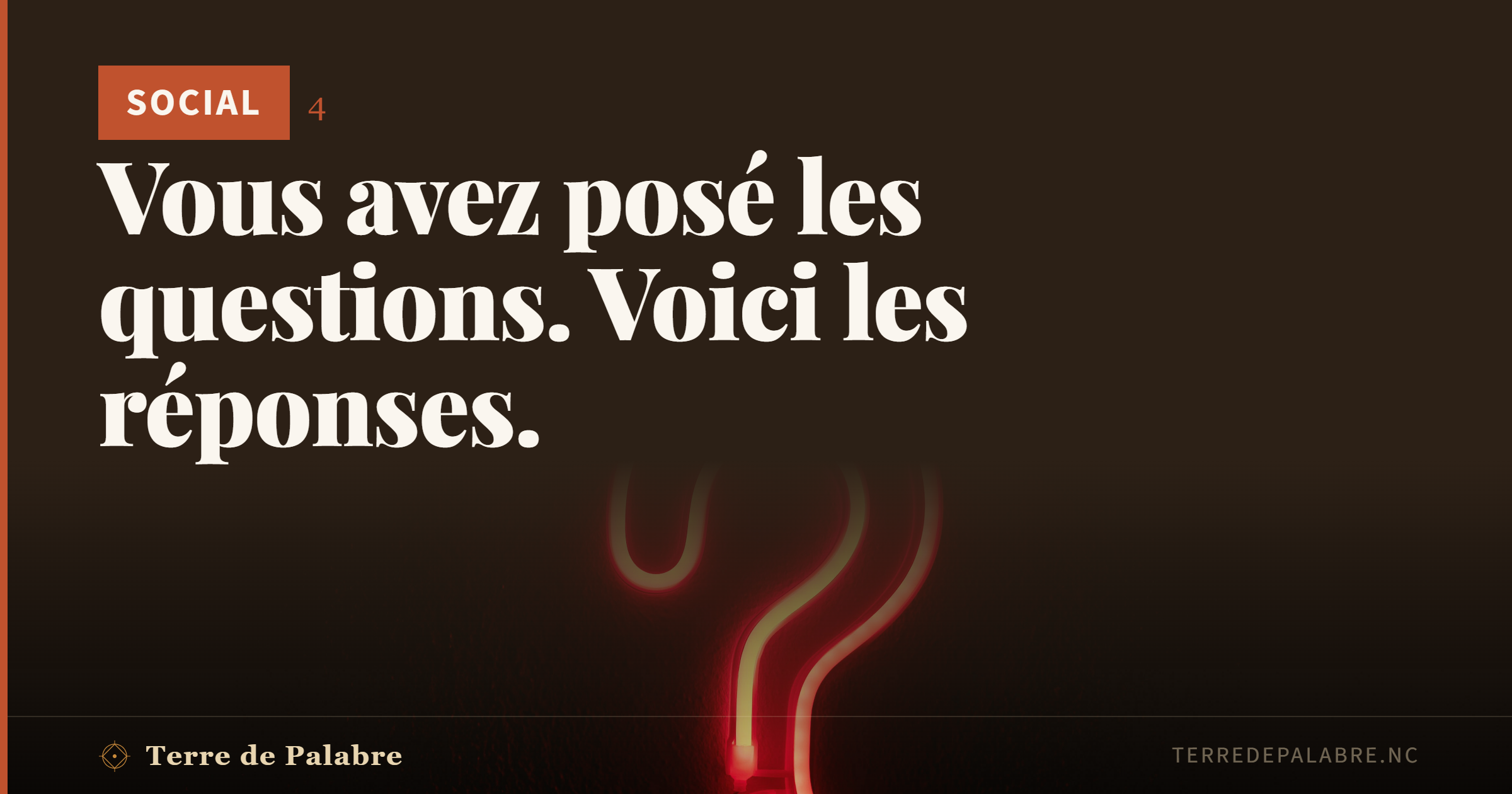 Vous avez posé les questions. Voici les réponses.